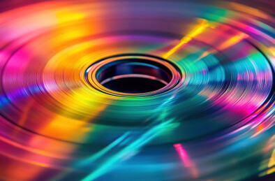 彩色背景下的彩色光线