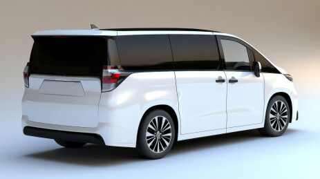 3D商务汽车MPV插图