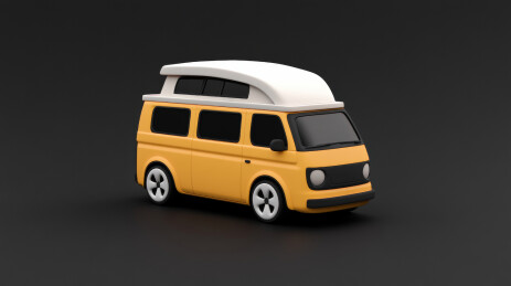 3D商务汽车MPV插图