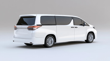 3D商务汽车MPV插图