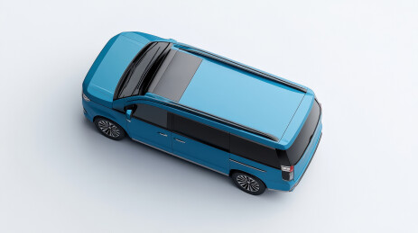 3D商务汽车MPV插图