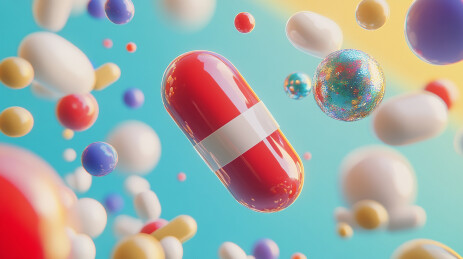 药品药片胶囊医疗用品素材图片背景