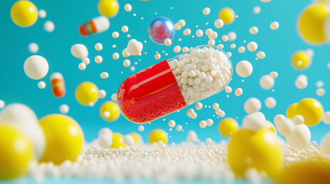 药品药片胶囊医疗用品素材图片背景