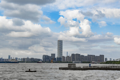 上海徐汇滨江风光