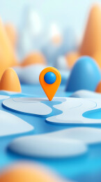 地图定位导航标志设计