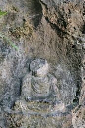 中国浙江杭州灵隐寺飞来峰造像