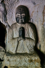 中国浙江杭州灵隐寺飞来峰造像