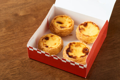 酥脆焦香的美味鲜奶葡式蛋挞