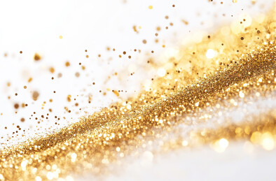 白色背景上的彩色粉末