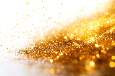 白色背景上的彩色粉末