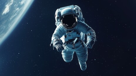 AICG 太空探索航天员在宇宙遨游