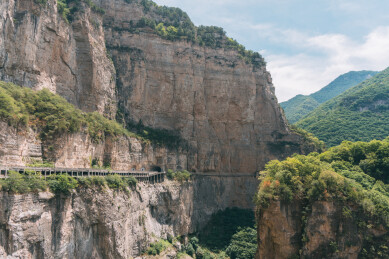 山西晋中市绵山风景区