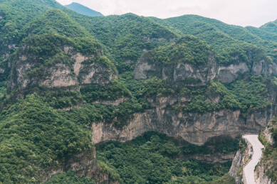 山西晋中市绵山风景区