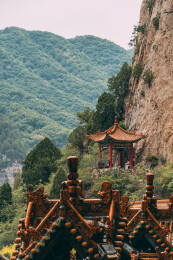 山西晋中市绵山风景区
