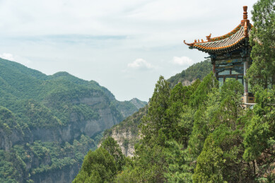山西晋中市绵山风景区