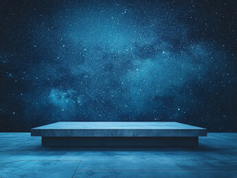 夜晚星空自然风光背景图