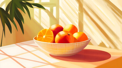 扁平趣味插画