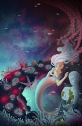 海的女儿美人鱼深海花园