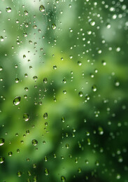 玻璃上洒满水珠背景