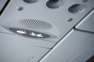 飞机座舱安全提示标志