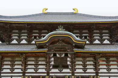 日本奈良东大寺，世界最大单体木结构建筑