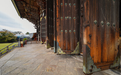 日本奈良东大寺，世界最大单体木结构建筑