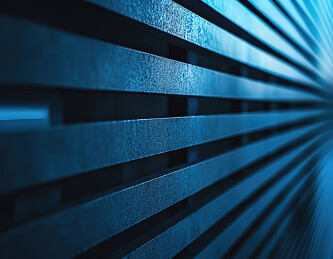 墙上金属图案特写