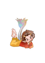 龙生九子神兽拟人螭吻鱼龙国潮风
