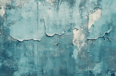 蓝色风化墙全帧拍摄