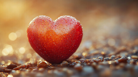 一颗红色的爱心