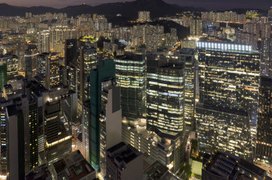 中国香港The Millennity夜景