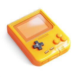 白色背景上的黄色玩具特写镜头