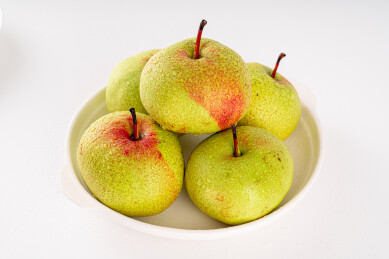 新鲜的延边苹果梨