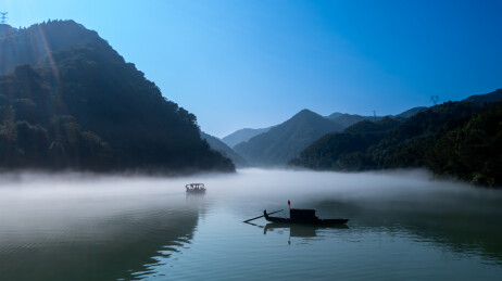 中国湖南省郴州市小东江风光