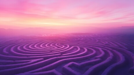 彩色梦幻的迷宫