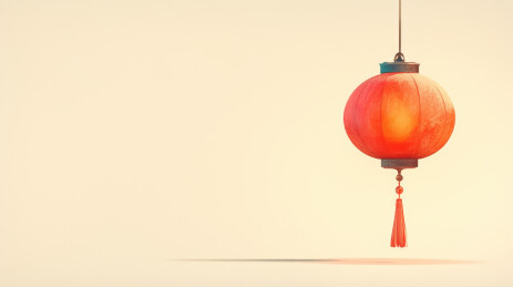 复古中国风宫灯.