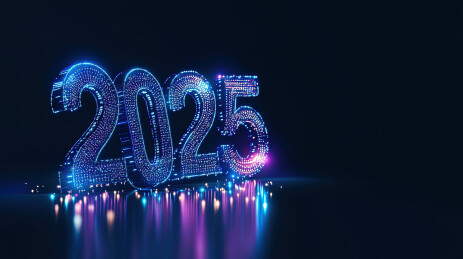 科技感未来感2025艺术数字海报