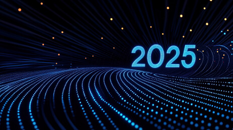 科技感未来感2025艺术数字海报