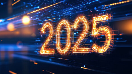 科技感未来感2025艺术数字海报