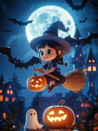 万圣节插画