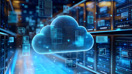 服务器机房中数字云技术