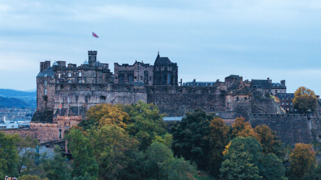 英国爱丁堡城市风光