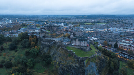 英国爱丁堡城市风光