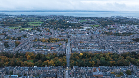 英国爱丁堡城市风光