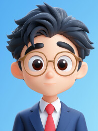 3D卡通职业男士