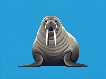 儿童绘本插画动物多角度插图设计素材