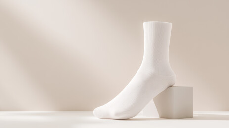 白色袜子静物