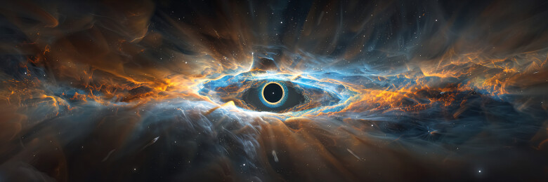 梦幻星空漩涡虫洞背景