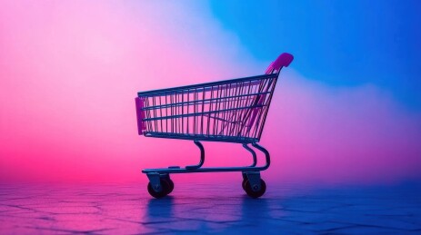 双十一购物节插画