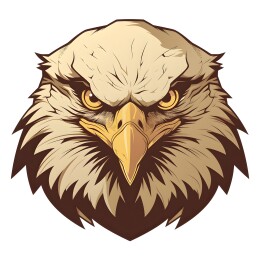美国白头鹰图腾徽章头像